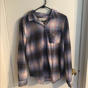 Aeropostale large boyfriend fit flannel NWT